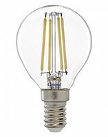 Филаментная светодиодная лампа General шар LED 8W G45 E14 (прозрачная) 2700K