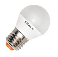 Светодиодная лампа TDM шар LED 6W G45 E27 со ступенчатым диммированием (матовая) 3000K